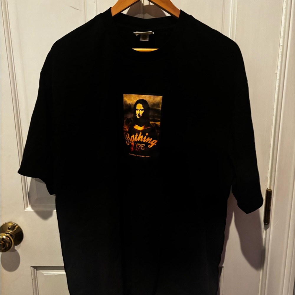 Mona Lisa Black Bape T-Shirt